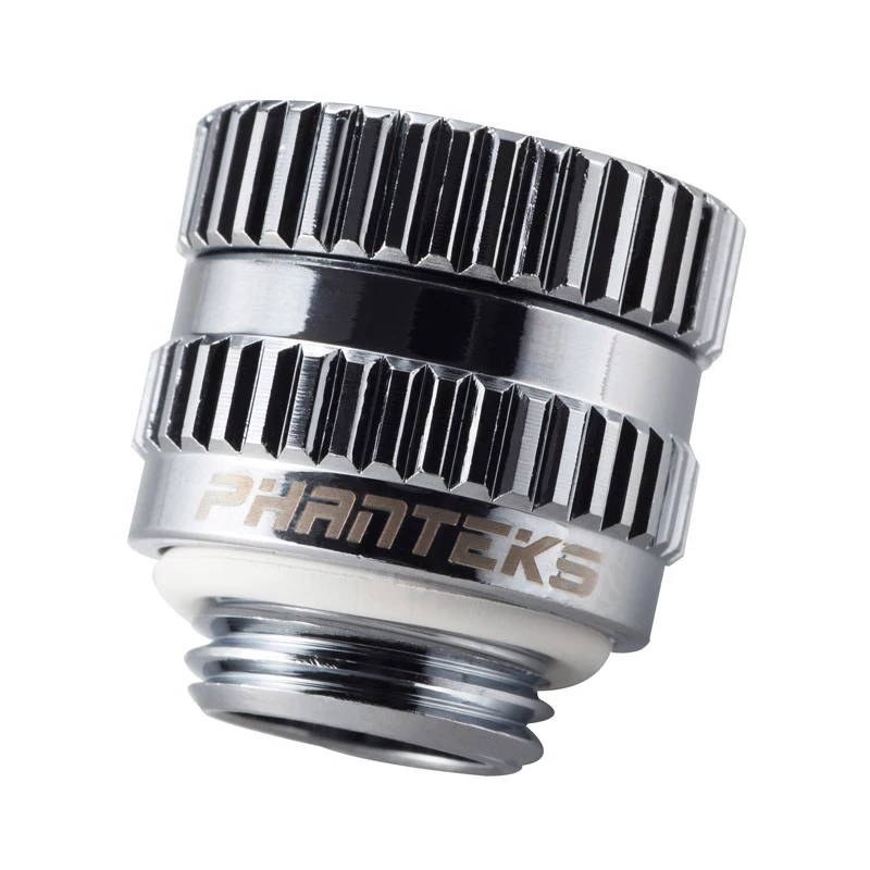 Gerade Kompressionsverschraubung PHANTEKS Glacier M-F G1/4 CHROM drehbar — PH-RA_CR_MF