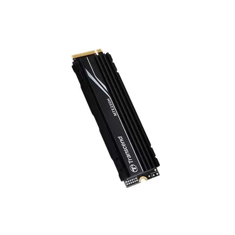 SSD-Laufwerk Transcend 1 TB M.2 2280 PCIe Gen4x4 NVMe mit DRAM und Metallkühlkörper
