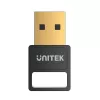 USB-Bluetooth-Adapter Unitek B105B — USB 2.0 Typ-A, BLE v5.3, 3 Mbit/s, Schwarz, Plug-and-Play