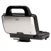 Sandwichmaker Adler AD 3043, 1300 W, Antihaftplatten, 2 Sandwiches, Kochfläche 285 × 152 mm, schwarz