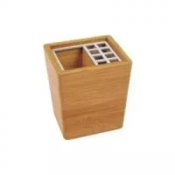 Stifte-/Bleistifthalter WEDO 61 407 Aluminium Bamboo