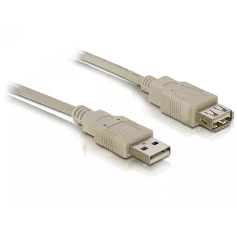 USB 2.0 Verlängerungskabel DeLOCK 82240 3m Grau