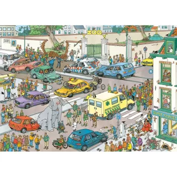 Jumbo Jan van Haasteren Jumbo geht einkaufen 1000 Teile Puzzle (20028)