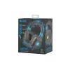 Kabelgebundenes Gaming-Headset Fury NFU-1584 mit Bügelmikrofon, ohrumschließend, 98 dB, 15–25000 Hz, 2 m Kabel, USB und 3,5 mm, blau