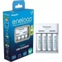 PANASONIC BASIC USB LADEGERÄT + 4x AA ENELOOP 2000 mAh