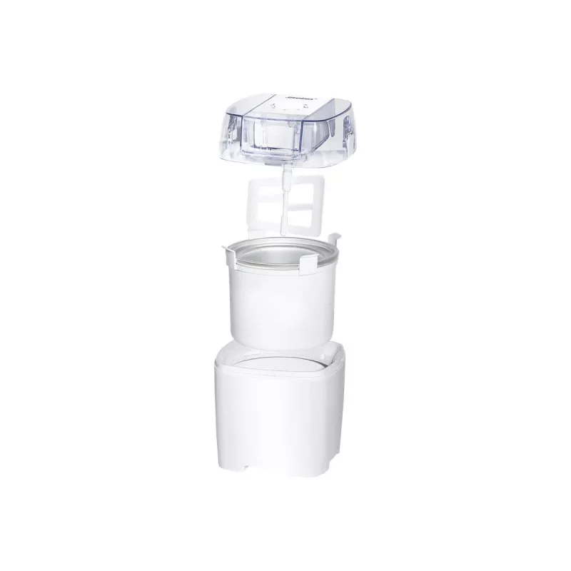 Eismaschine Steba IC20 1,5L 9,5W Transparent Weiß