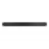 Rack-Blindblende Extralink Front Blank Panel 1U 19 Zoll Schwarz, Stahlgehäuse