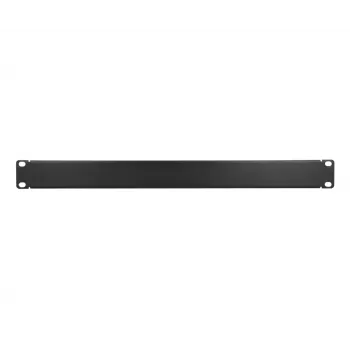 Rack-Blindblende Extralink Front Blank Panel 1U 19 Zoll Schwarz, Stahlgehäuse