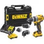 Pistolengriff-Bohrmaschine DeWalt DCD703L2T-QW — 12V, 3,0Ah x2, 1500 U/min, 10 mm Schnellspannbohrfutter, 25,5 N·m, 0,9 kg