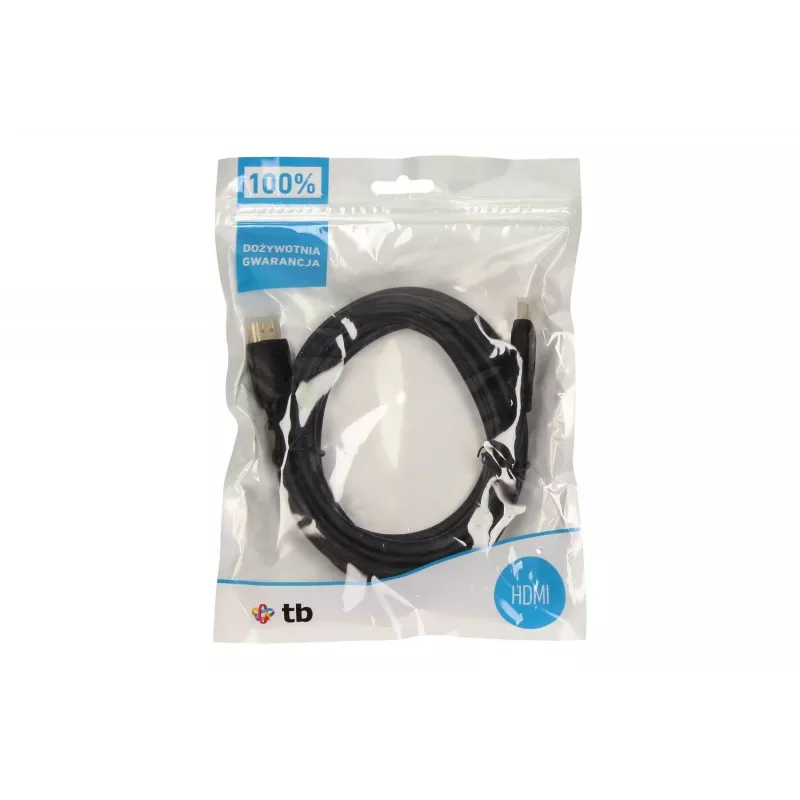 TB V 1.4-HDMI-Kabel vergoldet 3m.