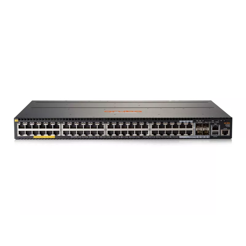 HPE Aruba Networking 2930M 48G POE+ 1-Slot - Switch - L3 - Managed - 44 x 10/100/1000 (PoE+) + 4 x Combo Gigabit-SFP - rack-mountable - PoE+ - ohne Netzteil (1440 W)
