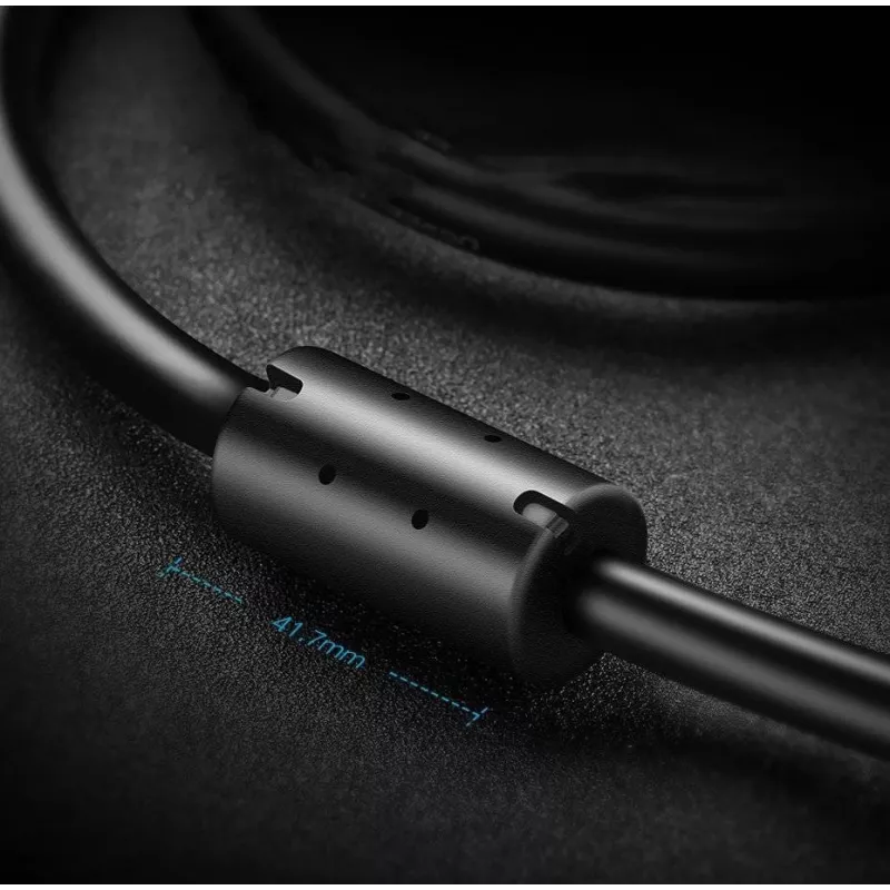 USB-Kabel UGREEN US132 Mini-USB 1 m — schwarz, 480 Mbit/s, schnelles Laden