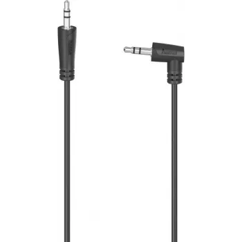 Audiokabel Hama 00200722 0,5 m 3,5 mm Stecker auf Stecker Schwarz