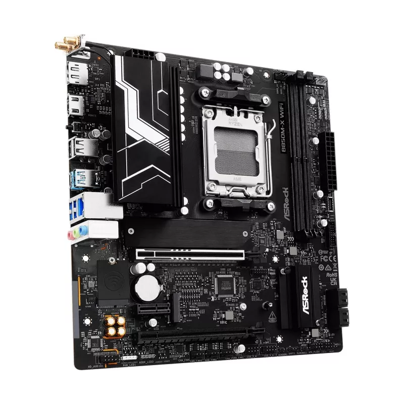 ASRock B850M-X WiFi R2.0 AMD B850 AM5 Micro-ATX Motherboard