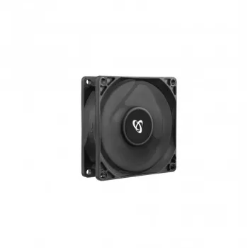 SBOX CF-80/R 80mm Gehäuselüfter - Schwarz