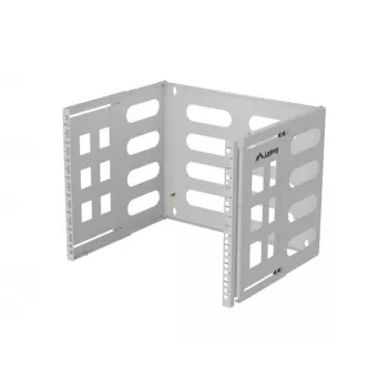Wandmontage 19 Zoll Rack LANBERG 8U, Tiefe 497×400/240 mm, grau