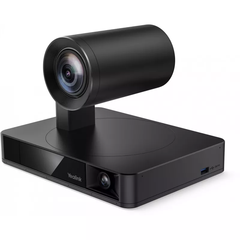 Webcam Yealink UVC86 Schwarz — 8 MP 4K Ultra HD, 30 fps, RJ-45-Schnittstelle, 40° bis -90° Neigung