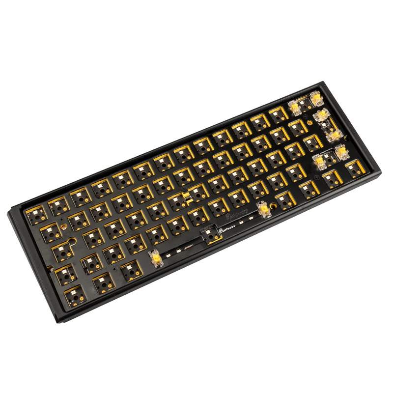 Ducky One 3 Hot-Swap Barebone Mini-Tastatur Gaming USB US Englisch Schwarz