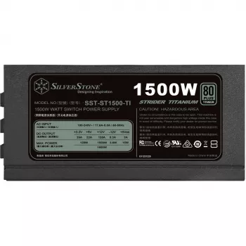 Silverstone SST-ST1500-TI v1.1 Netzteil 80 PLUS Titanium, modular - 1500 Watt (SST-ST1500-TI v1.1)