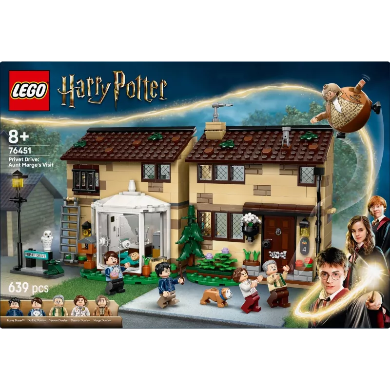 LEGO HARRY POTTER 76451 Ligusterweg: Der Besuch von Tante Marge
