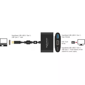 USB-Grafikadapter DeLOCK 62992