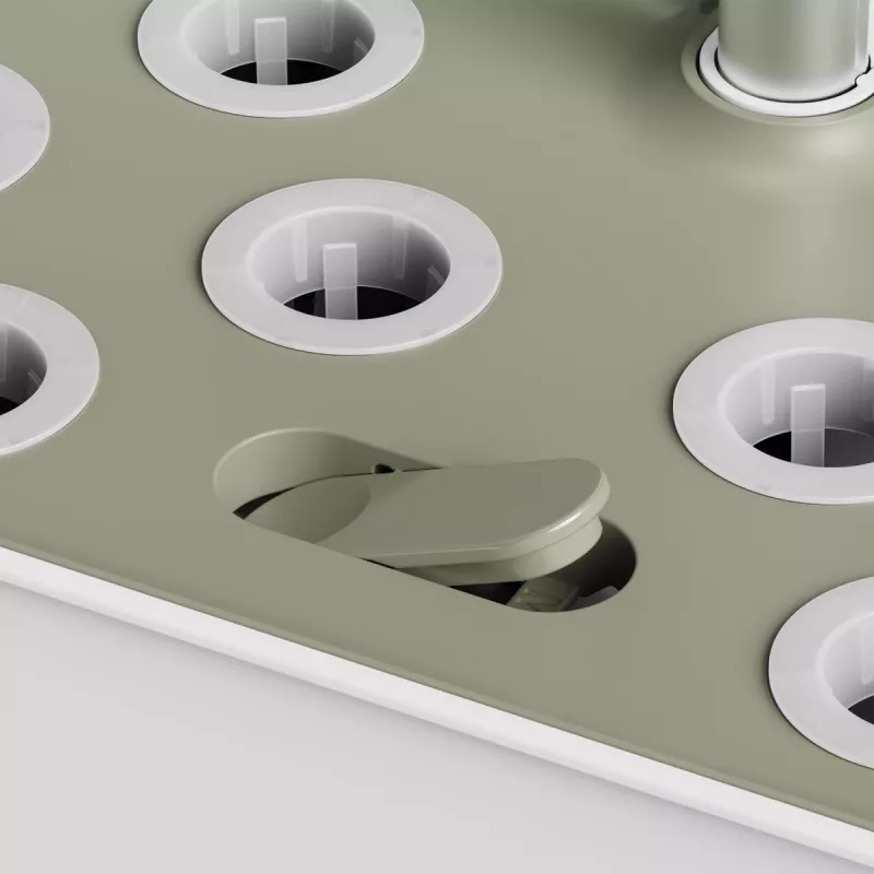 GreenBlue Intelligentes Indoor-Pflanzenanzuchtsystem, SMART-Topf, 4L Fassungsvermögen, für 12 Pflanzen, Vollspektrum-LEDs, GB133