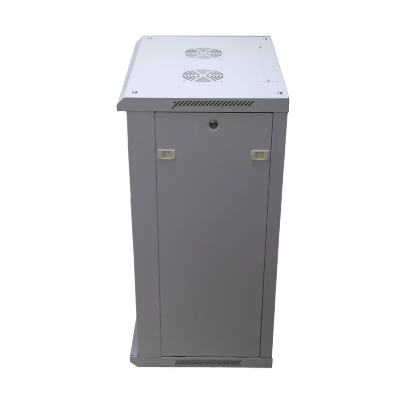 Wandmontierter Schrank Extralink Rackmount-Gehäuse 18U 600x600 Grau Schlüsselschloss