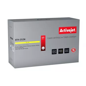 Activejet ATH-252N Toner (Ersatz für HP 504A CE252A, Canon CRG-723Y; Supreme; 7000 Seiten; gelb)