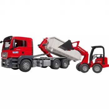 LKW & Raupen-Set BRUDER MAN TGS LKW Mehrfarbig