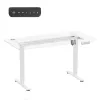 Elektrisch höhenverstellbarer Schreibtisch ergo office ER-400 W — max. Höhe 1160 mm, max. Belastung 80 kg