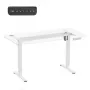 Elektrisch höhenverstellbarer Schreibtisch ergo office ER-400 W — max. Höhe 1160 mm, max. Belastung 80 kg