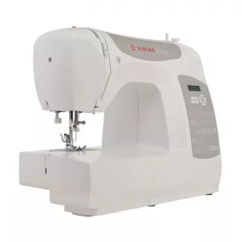 Computergesteuerte Nähmaschine SINGER C5205 Elektrisch Grau Weiß 1 Schritt