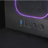 PC-Gehäuse TACENS MARS MC-NEBULA Midi Tower mit gehärtetem Glas, vier 120-mm-aRGB-Lüftern, unterstützt ATX, GPU bis 30,2 cm