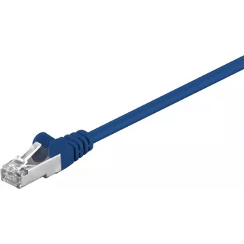 Wentronic 73072 0,5 m Cat5e F/UTP (FTP) Blaues Netzwerkkabel (73072)