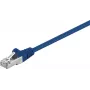 Wentronic 73072 0,5 m Cat5e F/UTP (FTP) Blaues Netzwerkkabel (73072)
