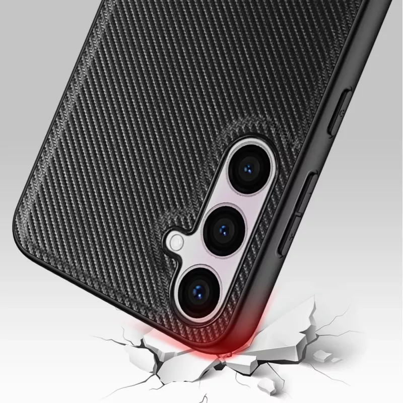 Cover nevox StyleShell NYLO Samsung Galaxy S25+ 6,8 Zoll Schwarz