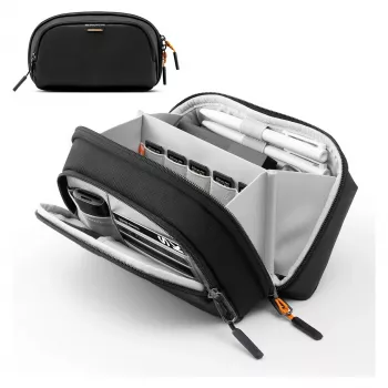 Kabeltasche Inateck AB03011 Schwarz — Organizer-Tasche 23,5×14×9,5 cm