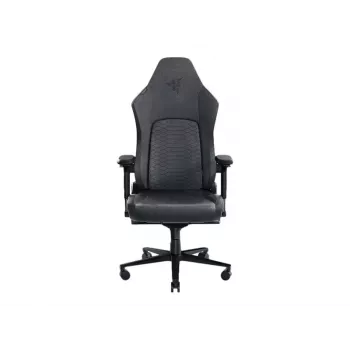 Razer Plüschstoff; Aluminium | Gaming-Stühle | Iskur | Dunkelgrau