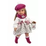 Puppe Llorens Carla 40 cm — realistische Gesichtszüge, weicher Körper