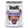 Nassfutter für Hunde BULT Reich an Lamm 800 g — Alleinfuttermittel für ausgewachsene Hunde in der Dose, 12 % Protein, 7,5 % Fett, 75 % Feuchtigkeit