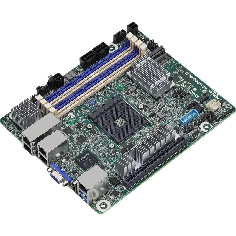 ASRock B550D4ID-2L2T Motherboard AMD B550 Sockel AM4 mini ITX (B550D4ID-2L2T)