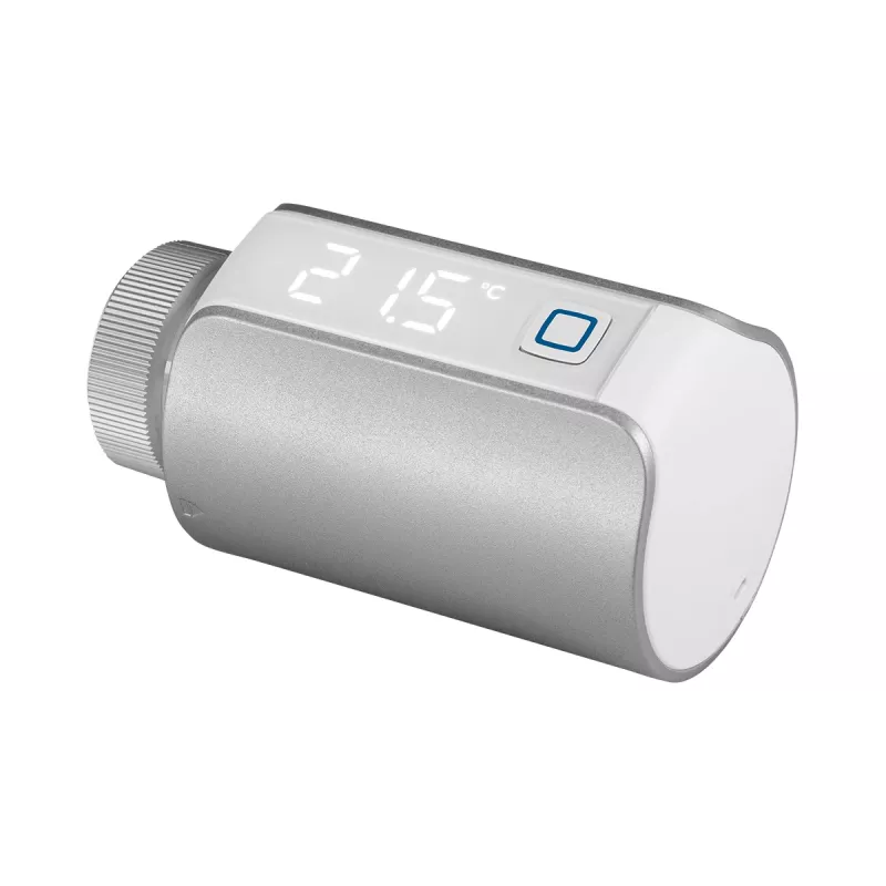 Thermostatischer Heizkörperregler Homematic IP HmIP-eTRV-ES, RF 869,65 MHz, Digitales Display, Batterie AA, Grau