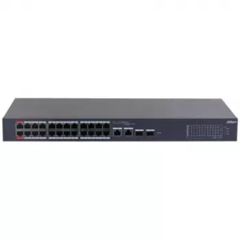 Dahua Technology DH-CS4226-24ET-375 Netzwerk-Switch Managed L2 Gigabit Ethernet (10/100/1000) Power over Ethernet (PoE) Schwarz