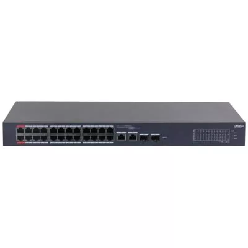 Dahua Technology DH-CS4226-24ET-375 Netzwerk-Switch Managed L2 Gigabit Ethernet (10/100/1000) Power over Ethernet (PoE) Schwarz
