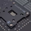 Backplate Alphacool 13071 Edelstahl Schwarz 90mm
