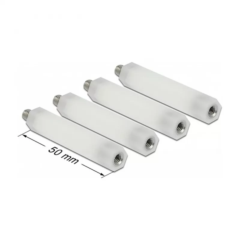 Montageset DeLOCK 60241 Natur-Kunststoff