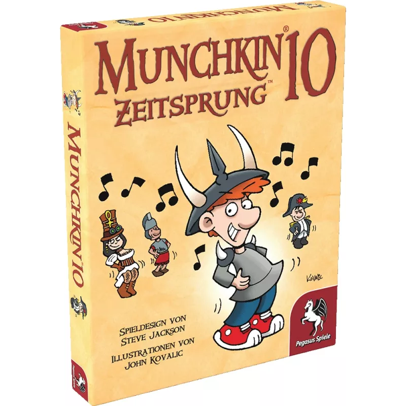 Munchkin 10: Zeitsprung, Kartenspiel-Erweiterung