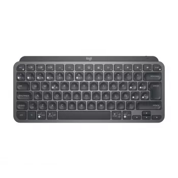 Logitech MX Keys Mini for Business - Tastatur - hintergrundbeleuchtet - kabellos - Bluetooth LE - QWERTY - Spanisch - Europa - Graphit (920-010603)