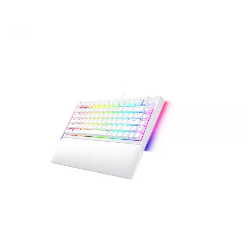 Mechanische Gaming-Tastatur Razer SchwarzWidow V4 75% USB QWERTY US-Englisch Weiß