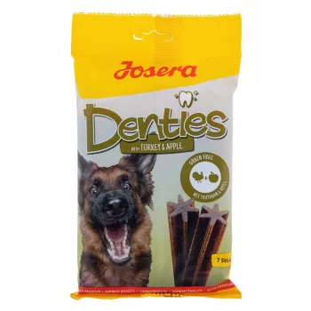 JOSERA Denties Truthahn mit Apfel - Hundesnack - 180g